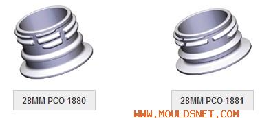 28mm pco 1881 and 1880 preform moulds