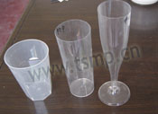 Injection mold for dessert cups