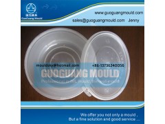 W056 plastic bowl mould, thin wall mould, disposable bowl mould