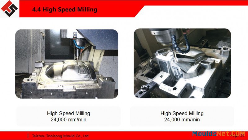 Toolsong Mould- high speed milling machine